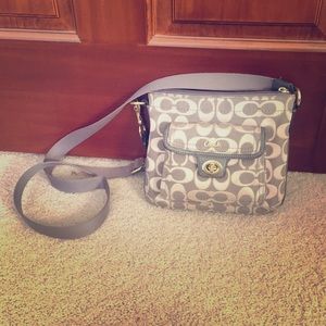 Grey Coach Crossbody